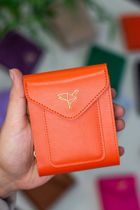 Zoozie Bags Cartera de Mujer Naranja